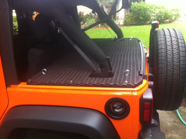 Diy jeep wrangler trunk box #1